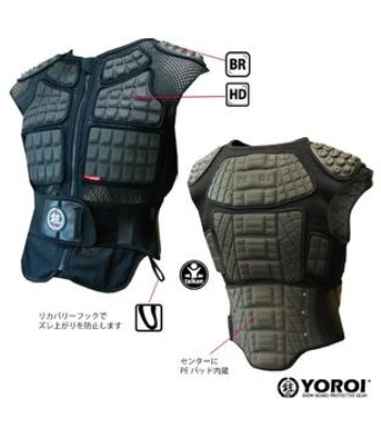YOROI 鎧 AIRLY VEST 透氣型防摔衣 (加大版)