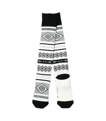 Eb's Very Warm Native 滑雪襪 - Black White