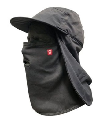 Airhole 5 Panel Tech Hat | 2 Layer - Charcoal Mask 滑雪面罩/脖圍