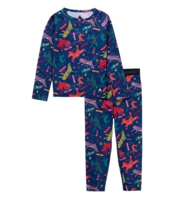 Burton Toddler's Lightweight Base Layer Set 幼兒款排汗衣褲 - Animal Show
