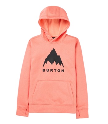 Burton Kid's Oak Pullover Hoodie 兒童款連帽刷毛中層 - Peach Echo