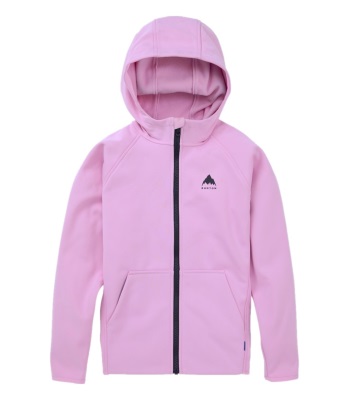 Burton Kid's Crown Weatherproof Fleece 兒童款連帽中層衣 - Orchid Purple