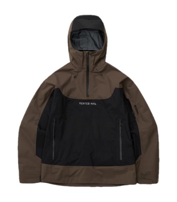 Dimito VTX 3L Pullover Jacket 半開襟式滑雪外套 - Dark Brown