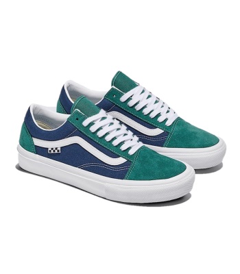 Vans Skate Old Skool Shoes 滑板鞋 - Tartan Green