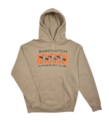 Airblaster Sasquatch ASC Hoodie 連帽運動衫 - Cement