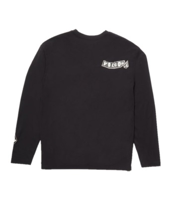 Volcom Men's Pistol Surf Rashguard 長袖防曬防磨衣 - Black