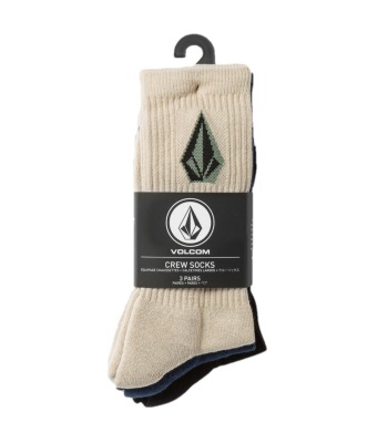 Volcom Full Stone Mix Socks 休閒長襪 (3-pack)