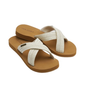 Volcom Double Cross Sandals 涼鞋/拖鞋 - Cream