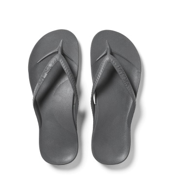 Archies Support Flip Flops 足弓支撐拖鞋 - 炭灰色