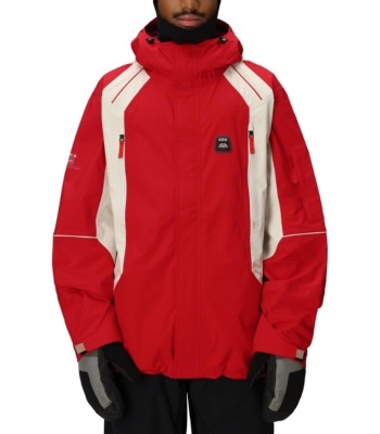 686 Unisex 2002 X3 3L Shell Jacket 滑雪外套 - True Red