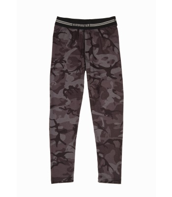 Airblaster Youth Base Layer Bottom 兒童款排汗褲 - Black Dinoflage
