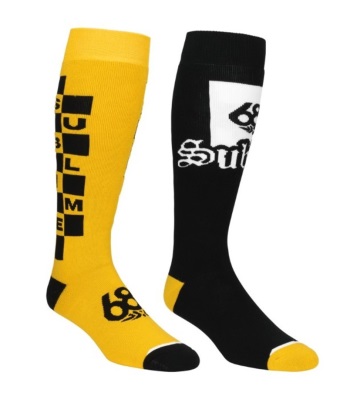 686 x Sublime Men's Snow Socks 聯名款滑雪襪 (2-Pack)