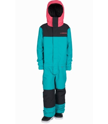 Airblaster Youth Freedom Suit 兒童款連身款雪衣褲 - Teal