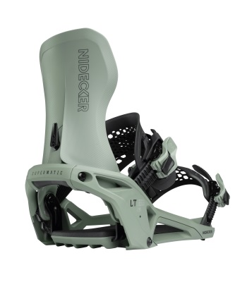 Nidecker LT Supermatic Bindings 25/26 滑雪板固定器 - Olive