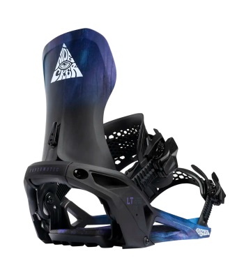 Nidecker LT Supermatic Bindings 25/26 滑雪板固定器 - Bio Black
