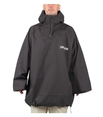 Endeavor Men's 3L Scout Poncho 防水斗篷外套 - Black
