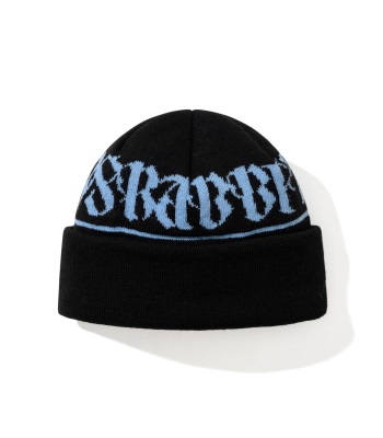 Bsrabbit Logo Pattern Beanie 毛帽 - Black
