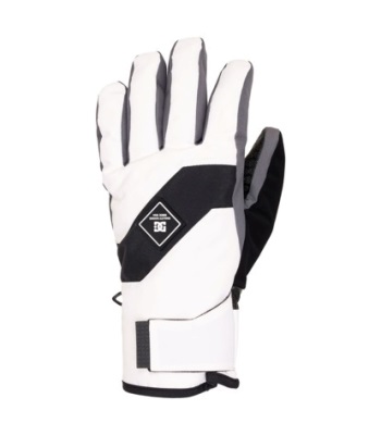 DC Men's Franchise Glove 滑雪手套 - White