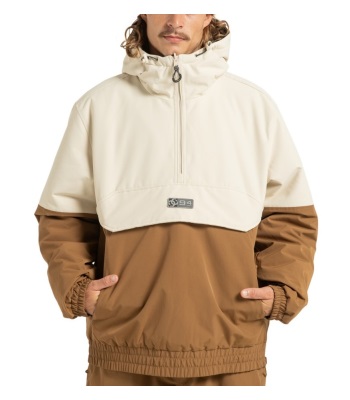 DC Nexus Men's Reversible Anorak 雙面半開襟式滑雪外套 - Oatmeal