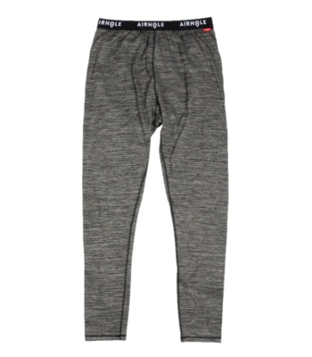 Airhole Women's Waffle Fleece Thermal Bottom 透氣網格刷毛排汗褲 - Charcoal