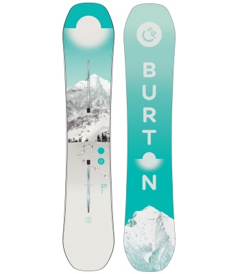 Burton Women's Feelgood Camber Snowboard 25/26 滑雪板