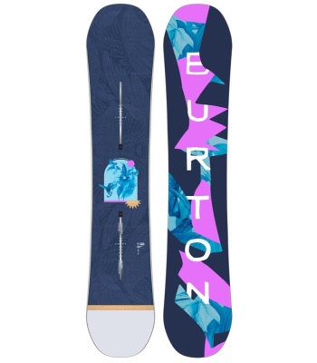 Burton Women's Yeasayer Camber Snowboard 25/26 滑雪板