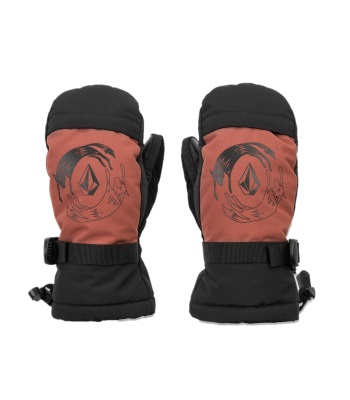 Volcom Kid's Day Saver Mitt 兒童款滑雪手套 - Henna