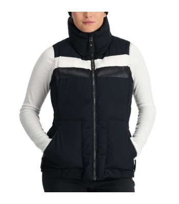 Spyder Women's Eastwood Down Vest 防水羽絨背心 - Black
