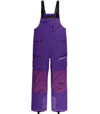 Spyder Men's Sanction Bib Shell Pants 吊帶款滑雪褲 - Deep Purple