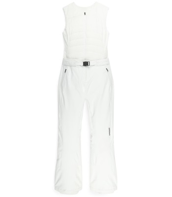 Spyder Women's On Piste Bib Pants 吊帶款滑雪褲 - White (附中層背心)