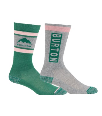 Burton Kid's Weekend Midweight Socks 兒童款滑雪襪 (2-Pack)