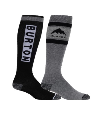 Burton Men's Weekend Midweight Socks 滑雪襪 (2-Pack)
