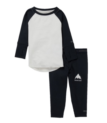 Burton Toddler's Midweight Base Layer Set 幼兒款排汗衣褲 - Stout White