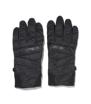 Spyder Women's Glissade Hybrid Gloves 內層保暖手套 - Black