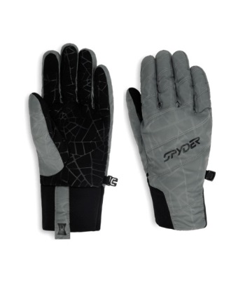 Spyder Women's Glissade Hybrid Gloves 內層保暖手套 - Storm