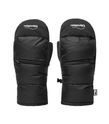 Dimito Easy Open Down Mitten 滑雪手套 - Black
