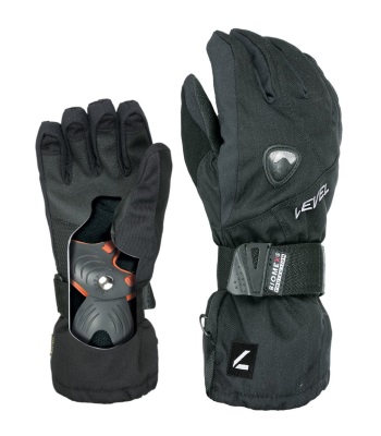 Level Junior's Biomex Protection Fly Glove 青少年護腕滑雪手套 - Black