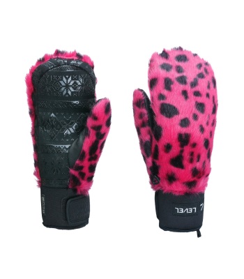 Level Siberian Mitten 滑雪手套 - Fuchsia
