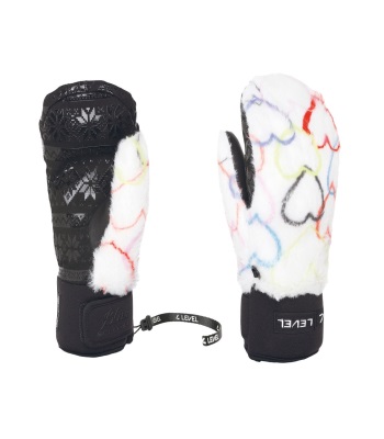 Level Siberian Mitten 滑雪手套 - PK Rainbow