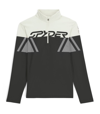 Spyder Men's Podium 1/2 Zip 半開襟式底層衣 - Black