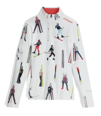 Spyder Women's Vivid 1/2 Zip 半開襟式底層衣 - Vintage Vibes