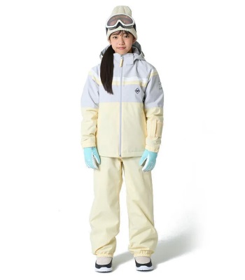 Nima Junior Ski Suits 兒童款滑雪衣褲(130cm~160cm) - Powder Yellow