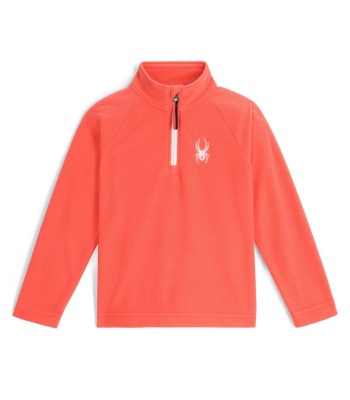Spyder Toddler Speed Fleece 1/2 Zip 幼兒款半開襟式中層衣 - Coral Haze