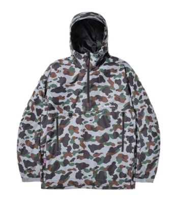 SpecialGuest V2 Mod Thinsulate Anorak Jacket 半開襟式滑雪外套 - Gray Camo