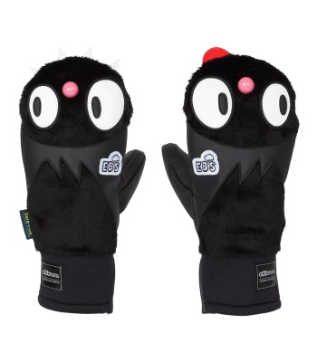 Eb's Kemono Chan Mitt 滑雪手套 - Black Cat