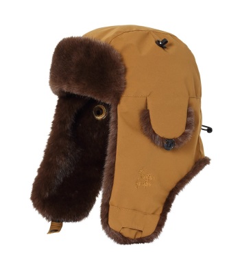 Eb's Flight Cap 毛皮絨飛行帽 - Sinnamon