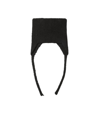Eb's Cat Beanie 貓耳毛帽 - Black