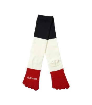 Eb's Super Grip 5F 滑雪襪 - Navy Red