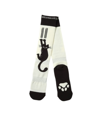 Eb's Very Warm Kuroneko 滑雪襪 - White