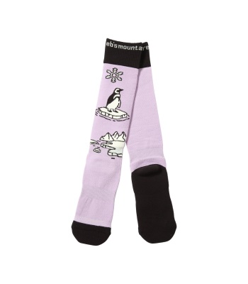 Eb's Very Warm Penguin 滑雪襪 - Lilac